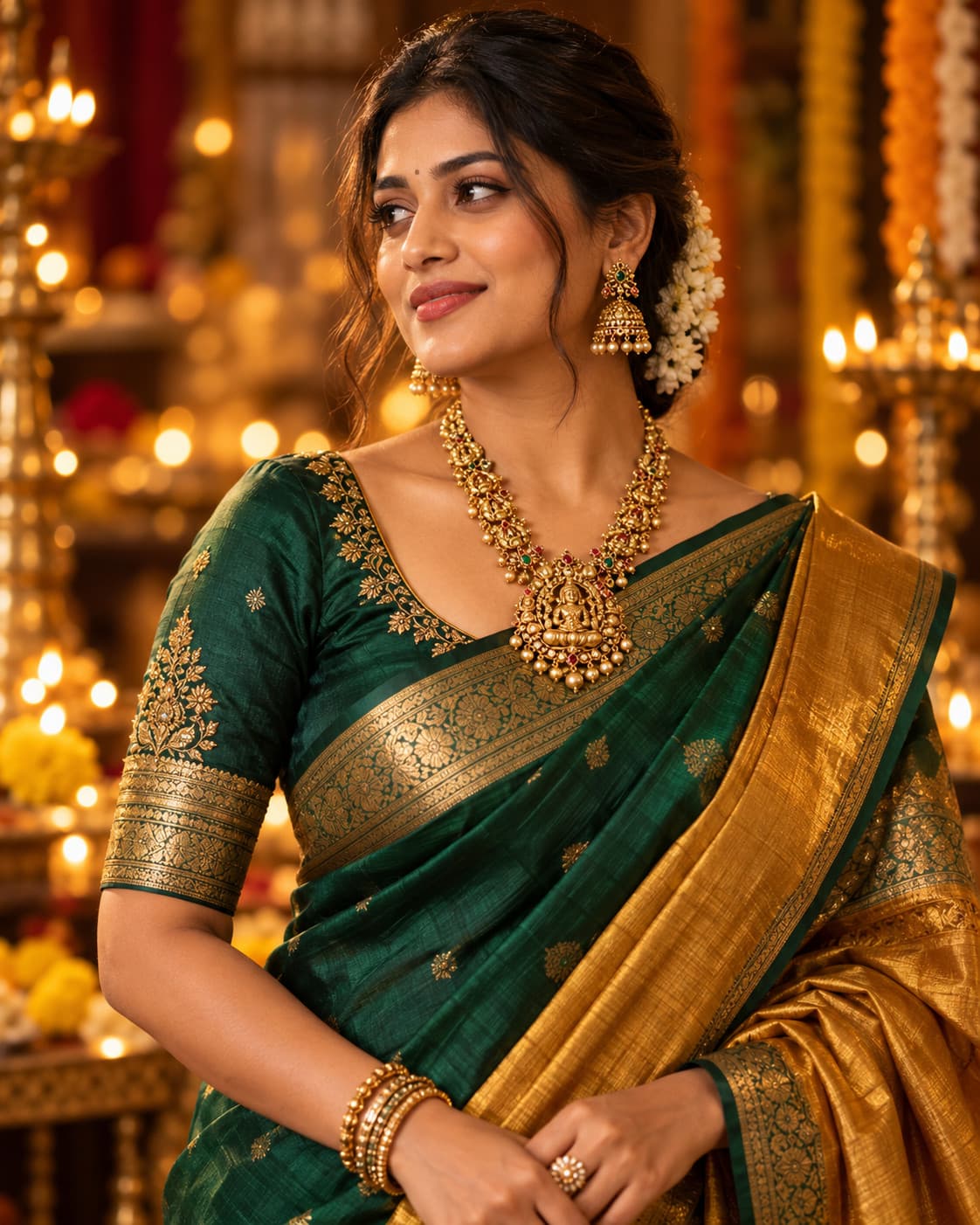 Festive saree